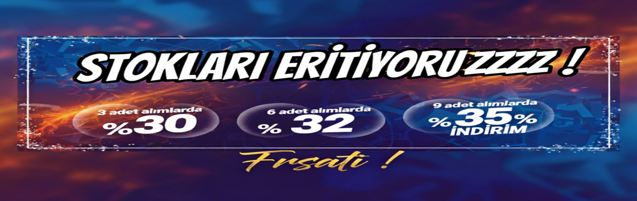 Stok Fazlası Ürünleri Eritiyoruz ! KAMPANYA