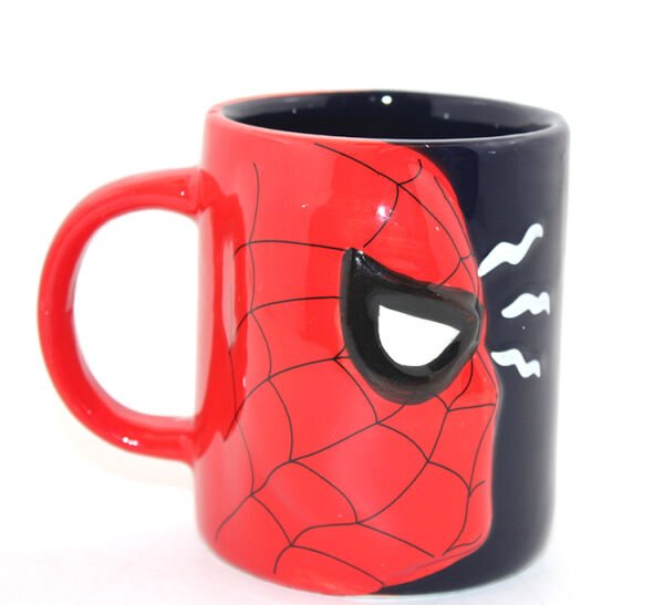 Porselen Spiderman Kupa Bardak