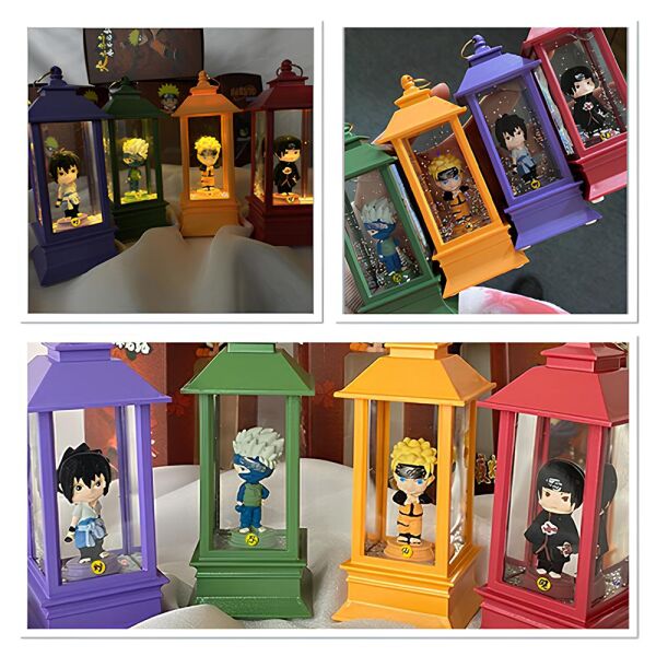 Anime Naruto Figürlü Işıklı Kar Küresi