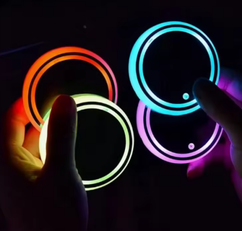 LED’li Işıklı Bardak Altı Araç İçi Bardaklık