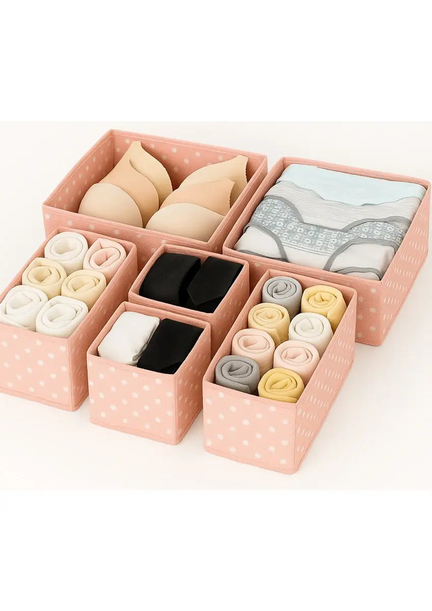 Dolap Düzenleyici Organizer Set Çorap Kıyafet düzenleyici