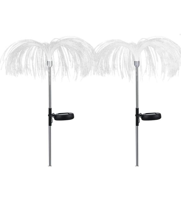 Güneş Enerjili Denizanası Bahçe Lambası 2 Adet