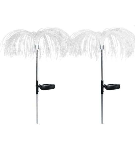 Güneş Enerjili Denizanası Bahçe Lambası 2 Adet