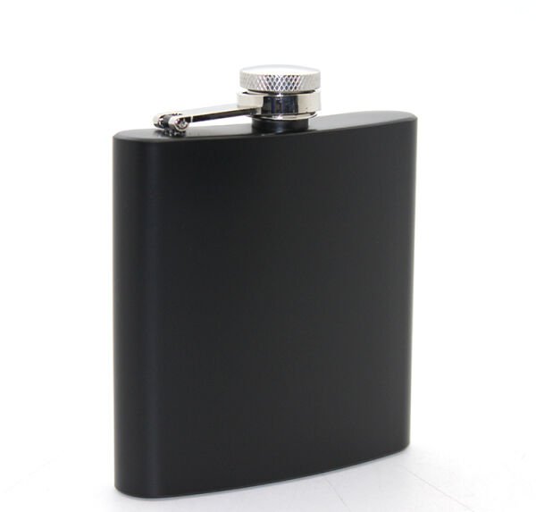 Paslanmaz Çelik Tekli 6 Oz Matara Model 2