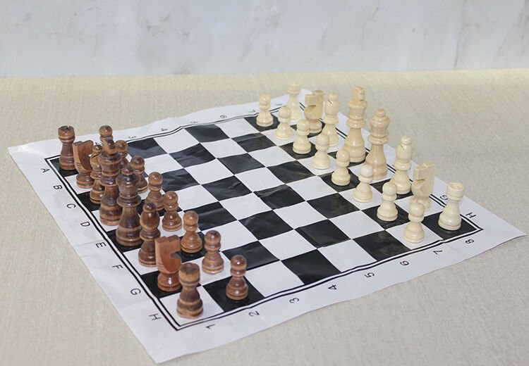 Ahşap Satranç Taşı 9 Cm