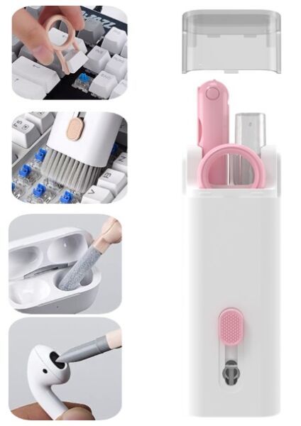ÇOK FONKSIYONLU 7 IN 1 AIRPODS KLAVYE EKRAN KULAKLIK TEMIZLEME KITI