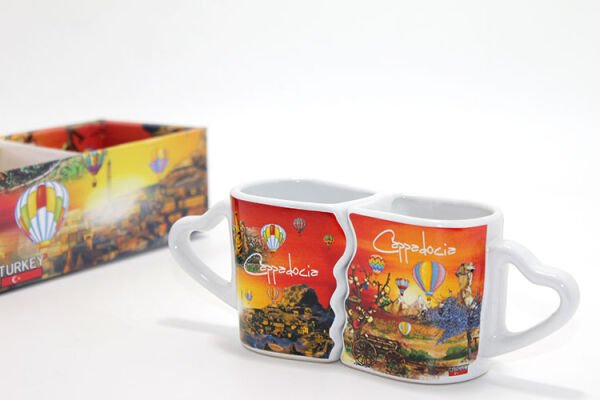 2'li Yöresel Kupa Bardak Seti Model 2